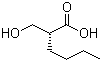 结构式 CAS# 668485-40-3, (R)-2-羟甲基己酸