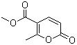 6-Methyl-2-oxo-2H-pyran-5-carboxylic acid methyl ester molecular structure (CAS 669-40-9)