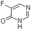 结构式 CAS# 671-35-2, 5-氟-3H-嘧啶-4-酮; 5-氟-4-羟基嘧啶; 4-羟基-5-氟嘧啶