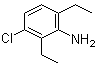 structure of CAS# 67330-62-5, 3-Chloro-2,6-diethylaniline;3-Chloro-2,6-diethylbenzenamine