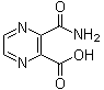 structure of CAS# 67367-37-7, 3-Carbamoylpyrazine-2-carboxylic acid;3-(Aminocarbonyl)-2-pyrazinecarboxylic acid