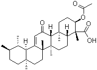 structure of CAS# 67416-61-9, Acetyl-11-keto-beta-boswellic acid