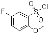 结构式 CAS# 67475-56-3, 5-氟-2-甲氧基苯磺酰氯