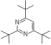 结构式 CAS# 67490-21-5, 2,4,6-三叔丁基嘧啶