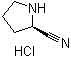 结构式 CAS# 675602-84-3, (R)-吡咯烷-2-甲腈盐酸盐