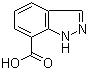 结构式 CAS# 677304-69-7, 1H-吲唑-7-羧酸