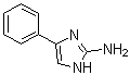 结构式 CAS# 6775-40-2, 4-苯基咪唑-2-胺