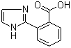 结构式 CAS# 67792-82-9, 2-(1H-咪唑-2-基)苯甲酸