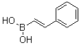 结构式 CAS# 6783-05-7, 反式-beta-苯乙烯基硼酸