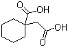 structure of CAS# 67950-95-2, 1-Carboxycyclohexaneacetic acid;NSC 90823