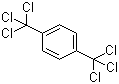 structure of CAS# 68-36-0, 1,4-Bis(trichloromethyl)benzene