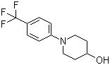 结构式 CAS# 681508-70-3, 1-(4-三氟甲基苯基)哌啶-4-醇