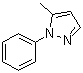structure of CAS# 6831-91-0, 5-Methyl-1-phenyl-1H-pyrazole;5-Methyl-1-phenylpyrazole