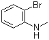 2-Bromo-N-methylaniline molecular structure (CAS 6832-87-7)