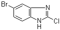 structure of CAS# 683240-76-8, 5-Bromo-2-chloro-1H-benzimidazole