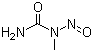 结构式 CAS# 684-93-5, N-甲基-N-亚硝基脲; 1-甲基-1-亚硝基脲