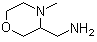 structure of CAS# 68431-71-0, 3-Aminomethyl-4-methylmorpholine;[(4-Methyl-3-morpholinyl)methyl]amine