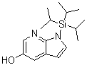 结构式 CAS# 685514-01-6, 1-(三异丙基硅烷基)-1H-吡咯并[2,3-b]吡啶-5-醇