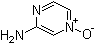 2-氨基吡嗪 4-氧化物分子结构 (CAS 6863-77-0)