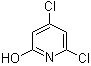structure of CAS# 68963-75-7, 2,4-Dichloro-6-hydroxypyridine