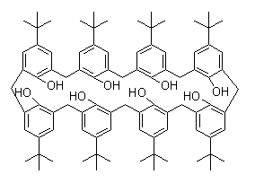 structure of CAS# 68971-82-4, p-tert-Butylhydroxycalix[8]arene