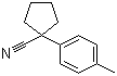 structure of CAS# 68983-70-0, 1-(4-Methylphenyl)-1-cyclopentanecarbonitrile