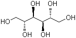 结构式 CAS# 69-65-8, D-甘露糖醇; 甘露醇
