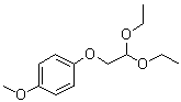structure of CAS# 69034-13-5, 1-(2,2-Diethoxyethoxy)-4-methoxybenzene;NSC 71611
