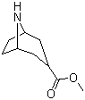 structure of CAS# 690952-61-5, 8-Azabicyclo[3.2.1]octane-3-carboxylic acid methyl ester