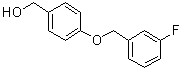 结构式 CAS# 690969-16-5, 4-[(3-氟苯基)甲氧基]苯甲醇
