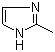 structure of CAS# 693-98-1, 2-Methylimidazole;2-Methyl-1H-imidazole