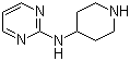 结构式 CAS# 69385-85-9, N-(哌啶-4-基)嘧啶-2-胺