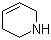 structure of CAS# 694-05-3, 1,2,3,6-Tetrahydropyridine;1,2,5,6-Tetrahydropyridine; 3,6-Dihydro-2H-pyridine