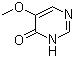 结构式 CAS# 695-87-4, 5-甲氧基-4(3H)-嘧啶酮