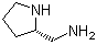 结构式 CAS# 69500-64-7, (2S)-2-吡咯烷甲胺