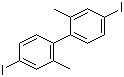 structure of CAS# 69571-02-4, 4,4'-Diiodo-2,2'-dimethylbiphenyl;4,4'-Diiodo-2,2'-dimethyl-1,1'-biphenyl