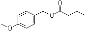 结构式 CAS# 6963-56-0, 丁酸茴香酯
