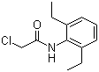 结构式 CAS# 6967-29-9, 2-氯-N-(2,6-二乙基苯基)乙酰胺