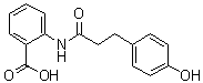 结构式 CAS# 697235-49-7, 羟苯基丙酰胺苯甲酸