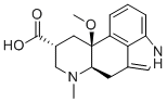 Light lysergic acid molecular structure (CAS 69730-97-8)