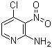 structure of CAS# 6980-08-1, 2-Amino-4-chloro-3-nitropyridine