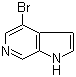 结构式 CAS# 69872-17-9, 4-溴-1H-吡咯并[2,3-c]吡啶