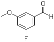 structure of CAS# 699016-24-5, 3-Fluoro-5-methoxybenzaldehyde;5-Fluoro-3-methoxybenzaldehyde