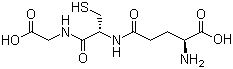 Glutathione molecular structure (CAS 70-18-8)