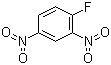 结构式 CAS# 70-34-8, 2,4-二硝基氟苯; 1-氟-2,4-二硝基苯
