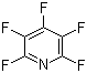 structure of CAS# 700-16-3, Pentafluoropyridine;2,3,4,5,6-Pentafluoropyridine