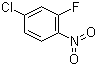 4-Chloro-2-fluoronitrobenzene molecular structure (CAS 700-37-8)