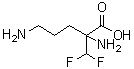 结构式 CAS# 70052-12-9, 2-(二氟甲基)-DL-鸟氨酸
