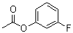 structure of CAS# 701-83-7, 3-Fluorophenyl acetate;Acetic acid 3-fluorophenyl ester; m-Fluorophenyl acetate; m-Fluorophenyl acetate