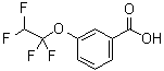 结构式 CAS# 70126-48-6, 3-(1,1,2,2-四氟乙氧基)苯甲酸